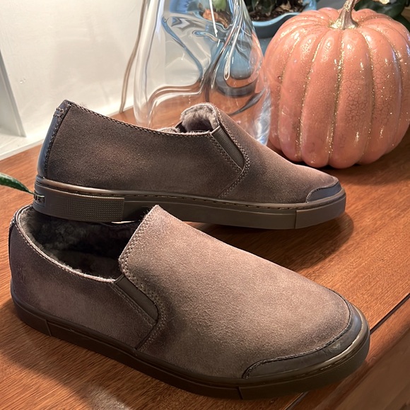 Frye Gemma Slip Shearling Shoes - Picture 6 of 10